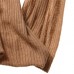 Pure Camel wool long Snood with Collar